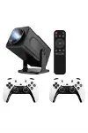 Retro Video Oyunu Konsolu Android Tv El Oyun Konsolu WIFI Taşınabilir Projeksiyon Cihazı-3