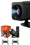 Retro Video Oyunu Konsolu Android Tv El Oyun Konsolu WIFI Taşınabilir Projeksiyon Cihazı-4