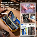 DJI Osmo Pocket 3/4 ile Uyumlu Sert Koruyucu Taşıma Çantası Long-5