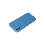 Samsung Galaxy A05 Kılıf First Silikon - Mavi-3