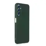 Samsung Galaxy A05s Kılıf First Silikon - Koyu Yeşil-2