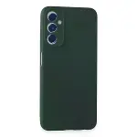 Samsung Galaxy A05s Kılıf First Silikon - Koyu Yeşil-1