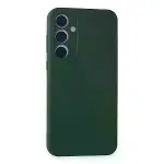 Samsung Galaxy A15 4g Kılıf First Silikon - Koyu Yeşil-1