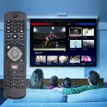 Philips Evrensel LCD LED 3D HD Akıllı TV için Philips TV Yedek Uzaktan Kumandası, Netflix ile - Kuru-2