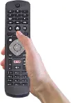 Philips Evrensel LCD LED 3D HD Akıllı TV için Philips TV Yedek Uzaktan Kumandası, Netflix ile - Kuru-4