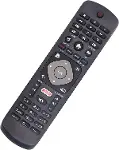 Philips Evrensel LCD LED 3D HD Akıllı TV için Philips TV Yedek Uzaktan Kumandası, Netflix ile - Kuru-1