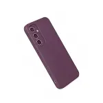 Samsung Galaxy A35 5g Kılıf First Silikon - Mürdüm-2