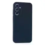 Samsung Galaxy A55 5g Kılıf First Silikon - Lacivert-1