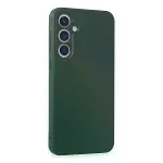 Samsung Galaxy A55 5g Kılıf First Silikon - Koyu Yeşil-2