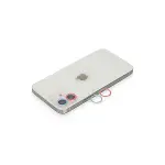 İphone 12 Renkli Kamera Lens Koruma Cam - Pembe-mavi-1
