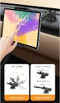 NR77 Araç İçi Tablet ve Telefon Tutucu (Tablet Tutucu)-4