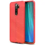 Xiaomi Redmi Note 8 Pro Kılıf Auto Focus Kapak - Kırmızı-1