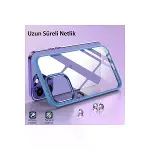 İphone 13 Pro Max Kılıf Power Silikon - Mor-6