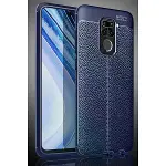 Xiaomi Redmi Note 9 Kılıf Auto Focus Kapak - Lacivert-2