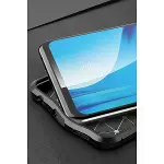 Oppo Reno 4 Lite Kılıf Auto Focus Kapak - Lacivert-3