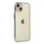 İphone 13 Kılıf Razer Lensli Silikon - Gümüş-2