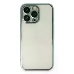 İphone 13 Pro Kılıf Razer Lensli Silikon - Yeşil-1
