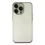 İphone 13 Pro Kılıf Razer Lensli Silikon - Gümüş-1