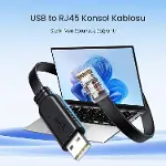 USB to RJ45 Console FTDI-TF232 Chipset Konsol Kablo-2