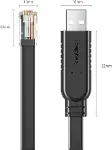 USB to RJ45 Console FTDI-TF232 Chipset Konsol Kablo-7