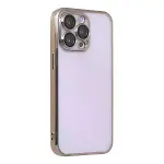İphone 13 Pro Max Kılıf Razer Lensli Silikon - Gold-3