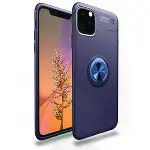 İphone 11 Pro Kılıf Range Yüzüklü Silikon - Mavi-1