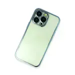 İphone 13 Pro Max Kılıf Razer Lensli Silikon - Açık Mavi-2