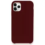 İphone 11 Pro Kılıf Lansman Legant Silikon - Bordo-1