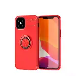 İphone 12 Mini Kılıf Range Yüzüklü Silikon - Kırmızı-1