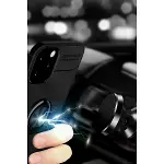 İphone 12 Kılıf Range Yüzüklü Silikon - Siyah-kırmızı-4