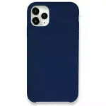 İphone 11 Pro Max Kılıf Lansman Legant Silikon - Lacivert-1