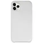 İphone 11 Pro Max Kılıf Lansman Legant Silikon - Beyaz-1