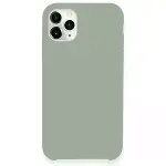 İphone 11 Pro Max Kılıf Lansman Legant Silikon - Açık Gri-1