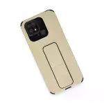 Xiaomi Redmi 10c Kılıf Mega Standlı Silikon - Gold-3