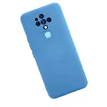 Tecno Camon 16 Kılıf Nano İçi Kadife Silikon - Mavi-2