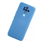 Tecno Camon 16 Kılıf Nano İçi Kadife Silikon - Mavi-3