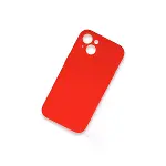 İphone 13 Mini Kılıf Lansman Legant Silikon - Kırmızı-2