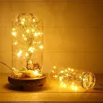 Peri Led Işık 5 Metre (Sarı) Pilli Aydınlatma Şerit Saçak Spot Süsleme-5
