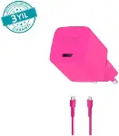 Special COLLECTION SmartCharger Pro GAN 20W PD Seyahat Hızlı Şarj Aleti + USB-C - USB-C 3A Kablo 1.2-1