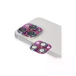 İphone 13 Pro Max Pers Alüminyum Kamera Lens - Rainbow-3