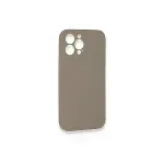 İphone 13 Pro Max Kılıf Lansman Legant Silikon - Bej-3