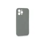 İphone 13 Pro Max Kılıf Lansman Legant Silikon - Gri-3