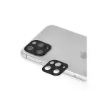 İphone 11 Pro Max Pers Alüminyum Kamera Lens - Siyah-1