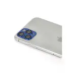 İphone 11 Pro Max Pers Alüminyum Kamera Lens - Lacivert-3
