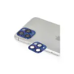 İphone 11 Pro Max Pers Alüminyum Kamera Lens - Lacivert-1