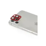 İphone 11 Pro Max Pers Alüminyum Kamera Lens - Kırmızı-2