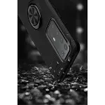 Huawei P40 Pro Kılıf Range Yüzüklü Silikon - Siyah-5