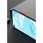 Huawei P40 Pro Kılıf Range Yüzüklü Silikon - Siyah-mavi-7