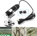 Cilt Ve Saç Analiz Cihazı 1600x 2.MP USB 8 Led Digital Mikroskop-2