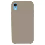 İphone Xr Kılıf Lansman Legant Silikon - Bej-1